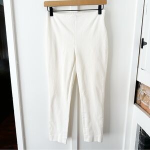 JOSEPH cream Gabardine new Tony cropped pant